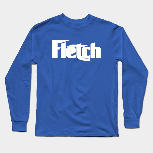 Fletch F Fletch Long Sleeve T-Shirt by thighmaster